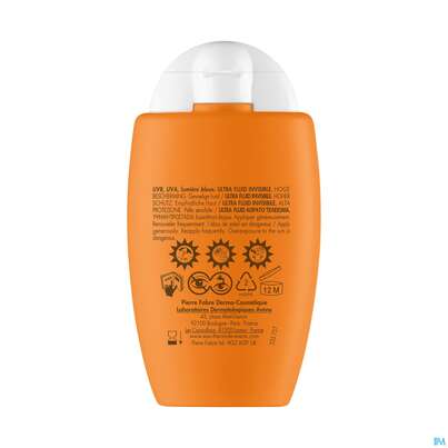 Sie sehen eine Packung Sonnenprodukte Avene Ultra/fluid Invisible Lf50 50ml, Produktbild: 09 Sonnenprodukte Avene Ultra/fluid Invisible Lf50 50ml, A-Nr.: 5826414 - 09