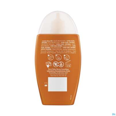Sie sehen eine Packung Sonnenprodukte Avene Ultra/fluid Invisible Lf50 50ml, Produktbild: 10 Sonnenprodukte Avene Ultra/fluid Invisible Lf50 50ml, A-Nr.: 5826414 - 10