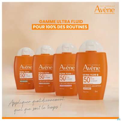 Sie sehen eine Packung Sonnenprodukte Avene Ultra/fluid Pefector Lf50+ 50ml, Produktbild: 20 Sonnenprodukte Avene Ultra/fluid Pefector Lf50+ 50ml, A-Nr.: 5826420 - 20