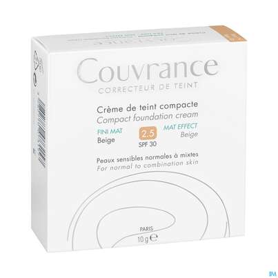 Avène Couvrance Kompakt Creme-make-up Mattierend Beige 10g, A-Nr.: 4782040 - 03