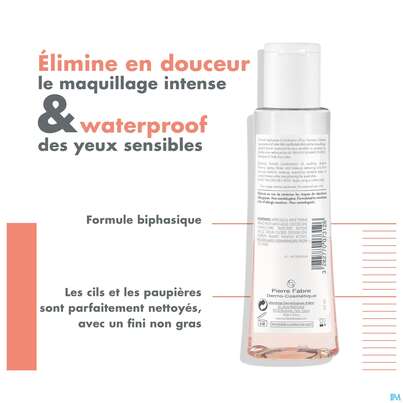 Sie sehen eine Packung Avene Basispflege Intensiver Augen-make-up Entferner 125ml, Produktbild: 12 Avene Basispflege Intensiver Augen-make-up Entferner 125ml, A-Nr.: 4852473 - 12