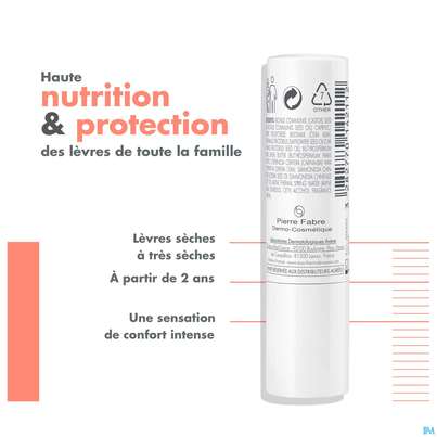 Sie sehen eine Packung Avene Cold Cream Lippenpflegestift Reichhaltig 4g, Produktbild: 18 Avene Cold Cream Lippenpflegestift Reichhaltig 4g, A-Nr.: 5596894 - 18