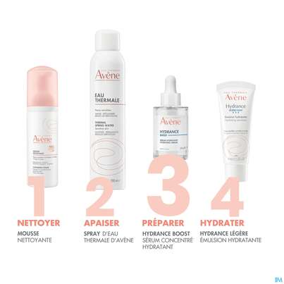 Sie sehen eine Packung Avene Hydrance Boost Serum 30ml, Produktbild: 16 Avene Hydrance Boost Serum 30ml, A-Nr.: 5724197 - 16