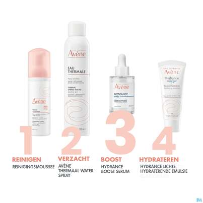 Sie sehen eine Packung Avene Hydrance Boost Serum 30ml, Produktbild: 20 Avene Hydrance Boost Serum 30ml, A-Nr.: 5724197 - 20