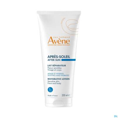 Sie sehen eine Packung Sonnenprodukte Avene Repair-lotion Nach Der Sonne Neu 200ml, Produktbild: 01 Sonnenprodukte Avene Repair-lotion Nach Der Sonne Neu 200ml, A-Nr.: 5712395 - 01