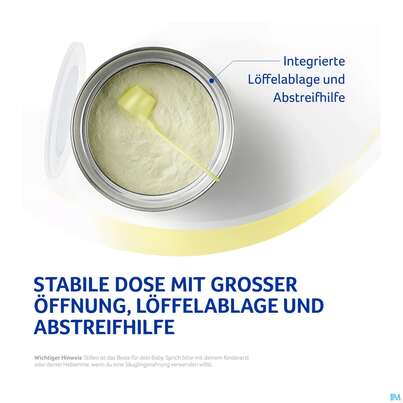 Sie sehen eine Packung Beba Pre Von Geburt An 14507912 1 Stu 800g, Produktbild: 10 Beba Pre Von Geburt An 14507912 1 Stu 800g, A-Nr.: 2680921 - 10