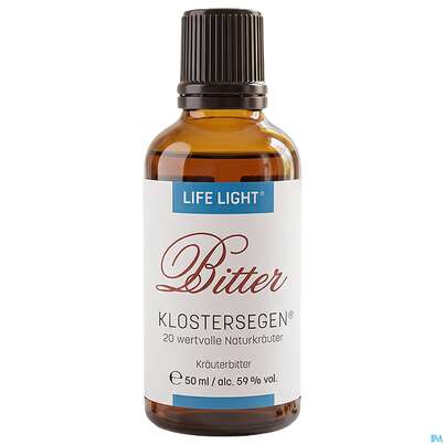 Sie sehen eine Packung Life Light Klosterseg.kräuterkon 50ml, Produktbild: 02 Life Light Klosterseg.kräuterkon 50ml, A-Nr.: 5884736 - 02