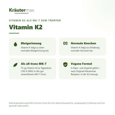 Vitamin K2 vegan Tropfen 15 ml, A-Nr.: 4887939 - 02