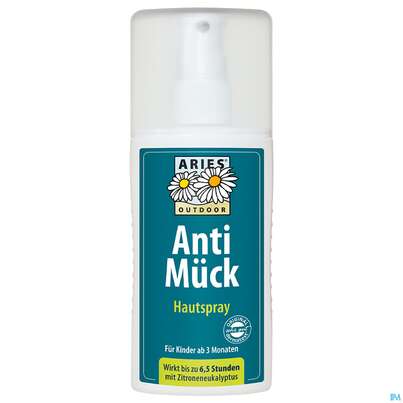 Sie sehen eine Packung Anti-muecken Spray -taoasis Aries Hautspray 100ml, Produktbild: 01 Anti-muecken Spray -taoasis Aries Hautspray 100ml, A-Nr.: 4746446 - 01