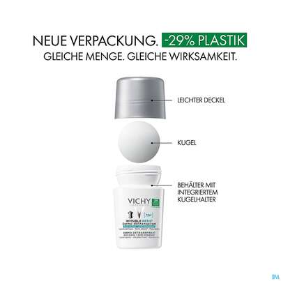 Vichy Deo/roll-on 72h Anti-flecken Invisible 50ml, A-Nr.: 5818314 - 06