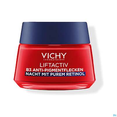 Sie sehen eine Packung Vichy Liftactiv Retinol B3 Nacht 50ml, Produktbild: 05 Vichy Liftactiv Retinol B3 Nacht 50ml, A-Nr.: 5818018 - 05