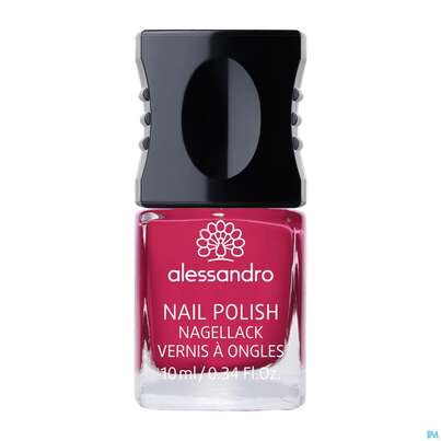 Sie sehen eine Packung Alessandro Nagellack 909 Juan's Kiss 10ml, Produktbild: 01 Alessandro Nagellack 909 Juan's Kiss 10ml, A-Nr.: 4626363 - 01