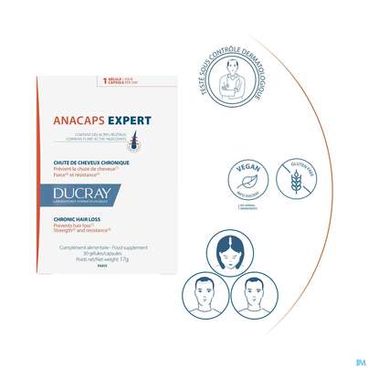 Ducray Anacaps F.d.haar Haarausfall Kapseln Expert23 90st, A-Nr.: 5688886 - 18