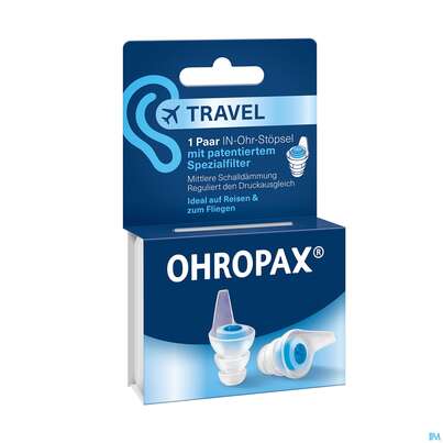 Sie sehen eine Packung Ohrenschutz Ohropax Flight Spezial Filter-1 Paar Pgerf 2st, Produktbild: 04 Ohrenschutz Ohropax Flight Spezial Filter-1 Paar Pgerf 2st, A-Nr.: 4778469 - 04