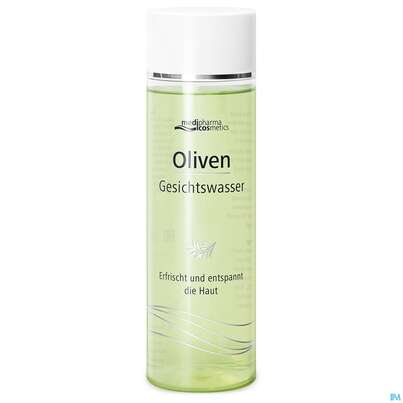 Sie sehen eine Packung Oliven Oel Dr.theiss Gesichtswasser 200ml, Produktbild: 02 Oliven Oel Dr.theiss Gesichtswasser 200ml, A-Nr.: 3130542 - 02