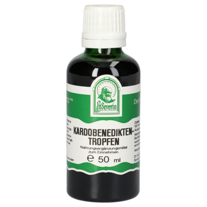 Sie sehen eine Packung KARDOBENEDIKTEN TROPFEN 50 ML, Produktbild: 01 KARDOBENEDIKTEN TROPFEN 50 ML, A-Nr.: 4402971 - 01