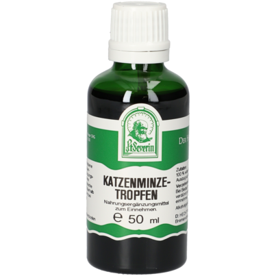 Sie sehen eine Packung KATZENMINZE TROPFEN 50 ML, Produktbild: 01 KATZENMINZE TROPFEN 50 ML, A-Nr.: 5088637 - 01