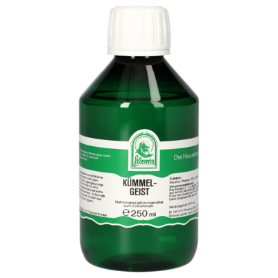 Sie sehen eine Packung KUEMMELGEIST 250 ML, Produktbild: 01 KUEMMELGEIST 250 ML, A-Nr.: 5061704 - 01