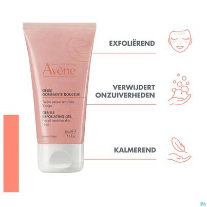 Sie sehen eine Packung Avene Basislinie Mildes Peeling-gel 50ml, Produktbild: 14 Avene Basislinie Mildes Peeling-gel 50ml, A-Nr.: 5961454 - 14
