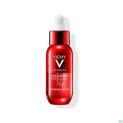 Sie sehen eine Packung Vichy Liftactiv Collagen Specialist 16 Serum 30ml, Produktbild: 03 Vichy Liftactiv Collagen Specialist 16 Serum 30ml, A-Nr.: 5890949 - 03