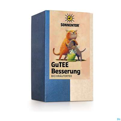 Sie sehen eine Packung Sonnentor Tee/aufgussbeutel Bio Gute Besserung 02325 18st, Produktbild: 02 Sonnentor Tee/aufgussbeutel Bio Gute Besserung 02325 18st, A-Nr.: 5913248 - 02