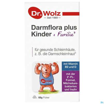 Darmflora Plus Dr.wolz Kinder Pulver +familie Nr 60519 68g, A-Nr.: 5186699 - 02