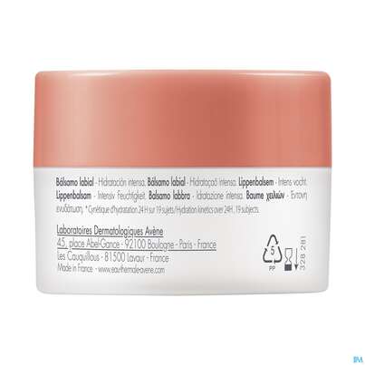 Avene Basislinie Feuchtigkeitsspendender Lippenbalsam Tiege 10ml, A-Nr.: 5939727 - 07