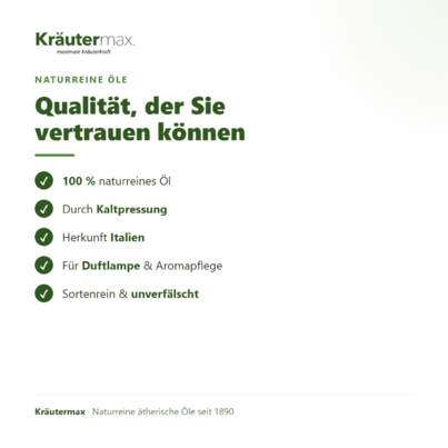 Sie sehen eine Packung Mandarinen Öl 10 ml, Produktbild: 05 Mandarinen Öl 10 ml, A-Nr.: 4318779 - 05