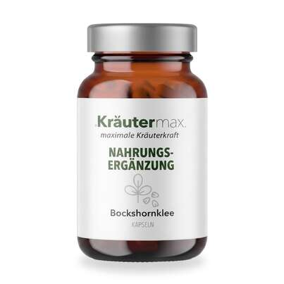 Sie sehen eine Packung Bockshornklee Kapseln 60 Stück, Produktbild: 01 Bockshornklee Kapseln 60 Stück, A-Nr.: 4849293 - 01