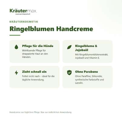 Ringelblumen Handcreme 70 ml, A-Nr.: 4609324 - 02