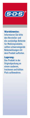 Sie sehen eine Packung SOS HÜHNERAUGEN-EX AKUT PFLASTER 8ST, Produktbild: 04 SOS HÜHNERAUGEN-EX AKUT PFLASTER 8ST, A-Nr.: 6142132 - 04