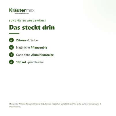 Sie sehen eine Packung Zitronen Deo 100 ml, Produktbild: 03 Zitronen Deo 100 ml, A-Nr.: 4938714 - 03