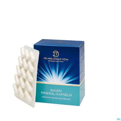 Sie sehen eine Packung Basen Lq Mineral Kapseln Dr.ewald Toeth 90st, Produktbild: 07 Basen Lq Mineral Kapseln Dr.ewald Toeth 90st, A-Nr.: 3060066 - 07