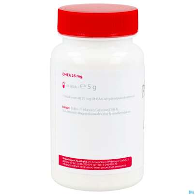Sie sehen eine Packung Dhea Kapseln 25mg -regenbogen Apo 30st, Produktbild: 05 Dhea Kapseln 25mg -regenbogen Apo 30st, A-Nr.: 5749518 - 05