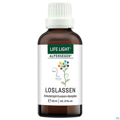 Sie sehen eine Packung Goldrute/loslassen Kraeuter Destillat Life Light Alpensegen 50ml, Produktbild: 02 Goldrute/loslassen Kraeuter Destillat Life Light Alpensegen 50ml, A-Nr.: 3093887 - 02