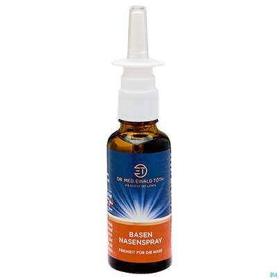 Sie sehen eine Packung Nasenspray Lqa Basen Dr.ewald Toeth 30ml, Produktbild: 02 Nasenspray Lqa Basen Dr.ewald Toeth 30ml, A-Nr.: 2629239 - 02