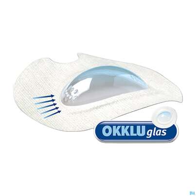 Sie sehen eine Packung Okkluglas Uhrglasverband Selbstklebend Aero Belueftet 1st, Produktbild: 01 Okkluglas Uhrglasverband Selbstklebend Aero Belueftet 1st, A-Nr.: 3747277 - 01