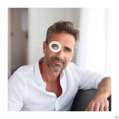 Sie sehen eine Packung Okkluglas Uhrglasverband Selbstklebend Aero Belueftet 1st, Produktbild: 04 Okkluglas Uhrglasverband Selbstklebend Aero Belueftet 1st, A-Nr.: 3747277 - 04