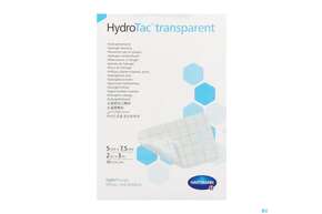 Schaumverband Hydrotac Transparent 5x7,5cm 10st, A-Nr.: 5310521 - 01