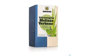 Sonnentor Bio Zitronengras/melisse- Verbene Beutel 02348 18st, A-Nr.: 5988743 - 01