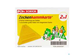 Zecken Kammkarte Dps 1st, A-Nr.: 5960035 - 01