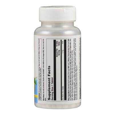 Sie sehen eine Packung Supplementa Zink 5 mg ActivMelt Tabletten, Produktbild: 02 Supplementa Zink 5 mg ActivMelt Tabletten, A-Nr.: 5597474 - 02
