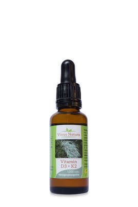 Sie sehen eine Packung Vitamin D3+K2 Tropfen, Produktbild: 02 Vitamin D3+K2 Tropfen, A-Nr.: 5758931 - 02