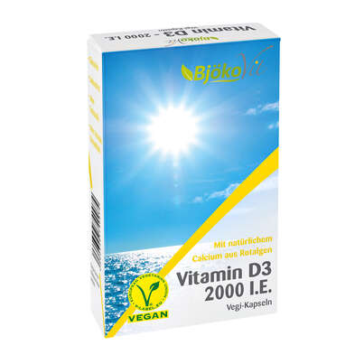 BjökoVit Vitamin D3 Kapseln vegan, A-Nr.: 5174584 - 01