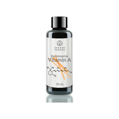 Sie sehen eine Packung Shanab Vitamin A Tropfen, Produktbild: 01 Shanab Vitamin A Tropfen, A-Nr.: 5588825 - 01