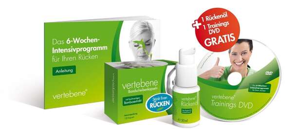 Sie sehen eine Packung VERTEBENE Intensivprogramm, Produktbild: 01 VERTEBENE Intensivprogramm, A-Nr.: 3959683 - 01
