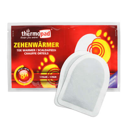 Sie sehen eine Packung Thermopad Zehenwärmer im 30er Aufsteller, Produktbild: 02 Thermopad Zehenwärmer im 30er Aufsteller, A-Nr.: 5426560 - 02