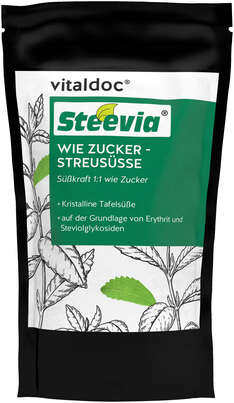 vitaldoc® Steevia WIE ZUCKER - STREUSÜSSE, A-Nr.: 5619833 - 01