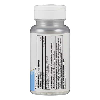 Sie sehen eine Packung Supplementa Selen 100 µg Tabletten, Produktbild: 02 Supplementa Selen 100 µg Tabletten, A-Nr.: 5396451 - 02