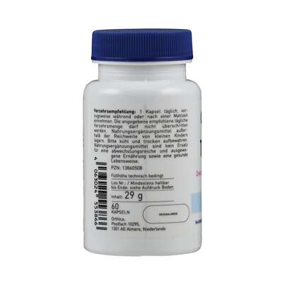 Sie sehen eine Packung Tri Zink-25 Kapseln Orthica, Produktbild: 03 Tri Zink-25 Kapseln Orthica, A-Nr.: 5395948 - 03